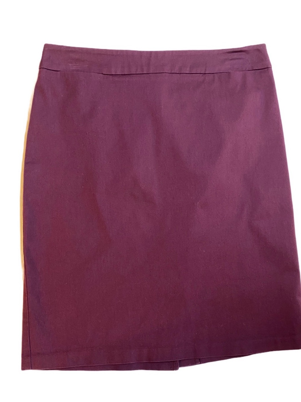 New York & Company Plum Pencil Skirt
